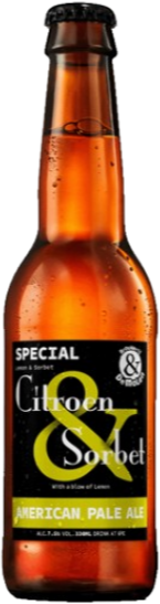 De Molen Citroen & Sorbet Fles 33cl - Pale Ale - 7.5% - 8721017802600 De Molen Citroen & Sorbet Fles 33cl - Pale Ale - 7.5% - 8721017802600